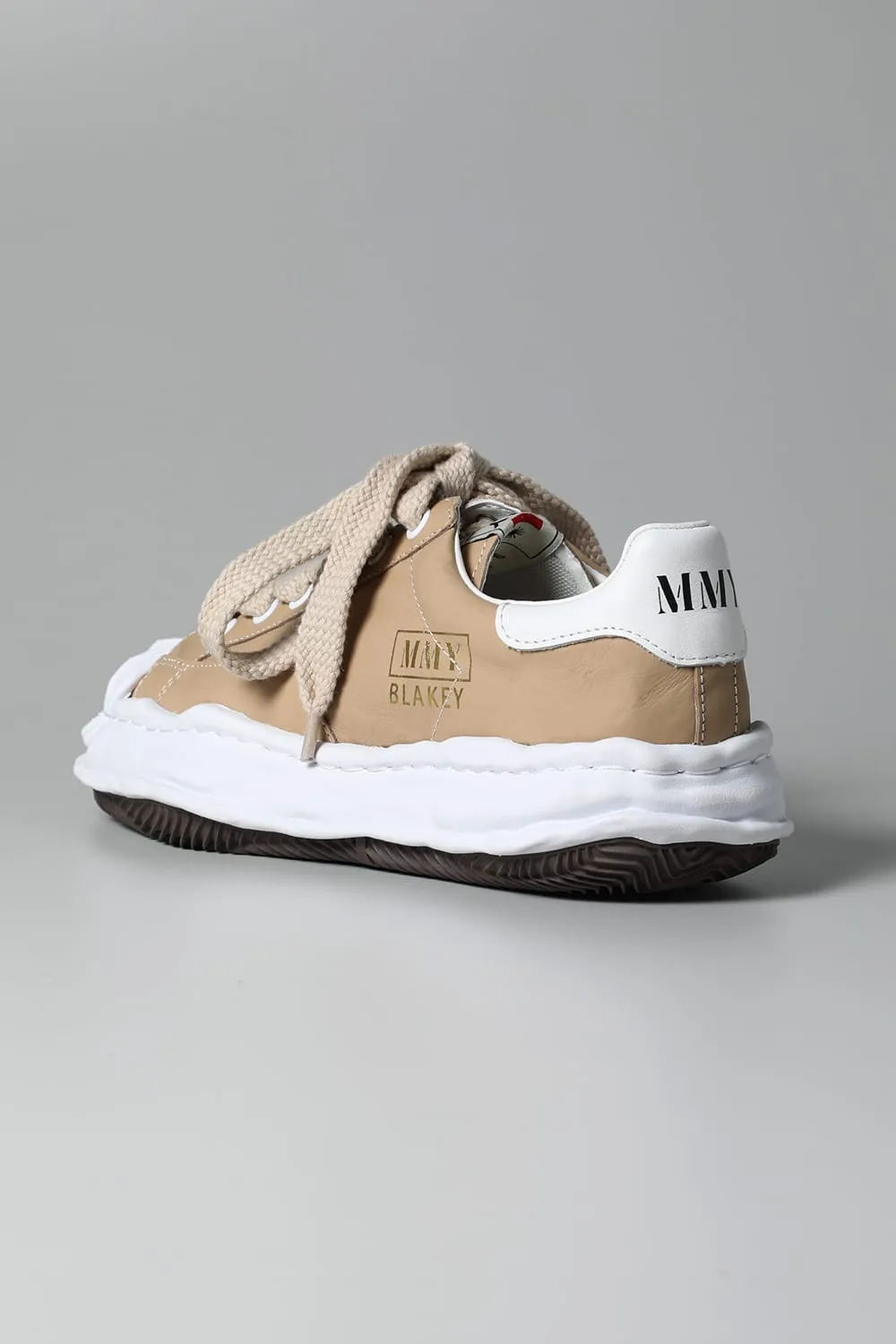 -BLAKEY Low- Original STC sole paper like leather Low-Top sneakers Beige