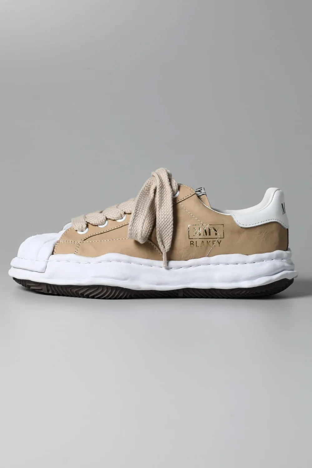 -BLAKEY Low- Original STC sole paper like leather Low-Top sneakers Beige