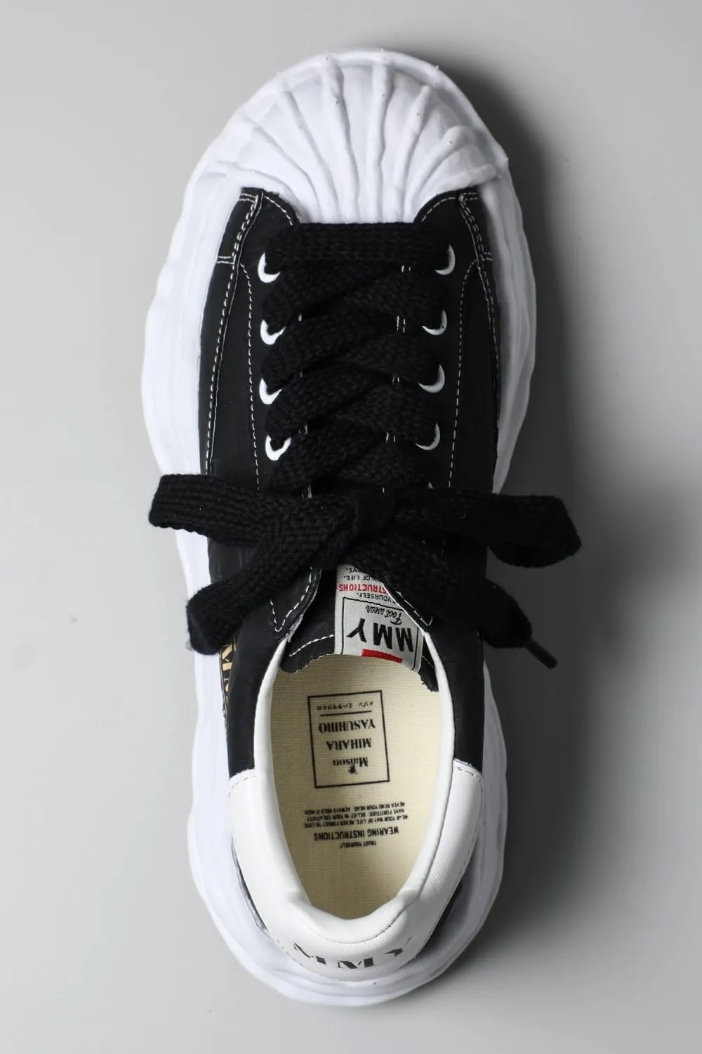 -BLAKEY Low- Original STC sole paper like leather Low-Top sneakers Black