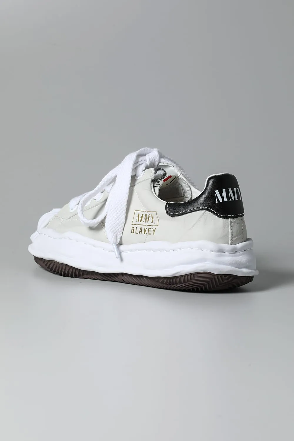 -BLAKEY Low- Original STC sole paper like leather Low-Top sneakers White