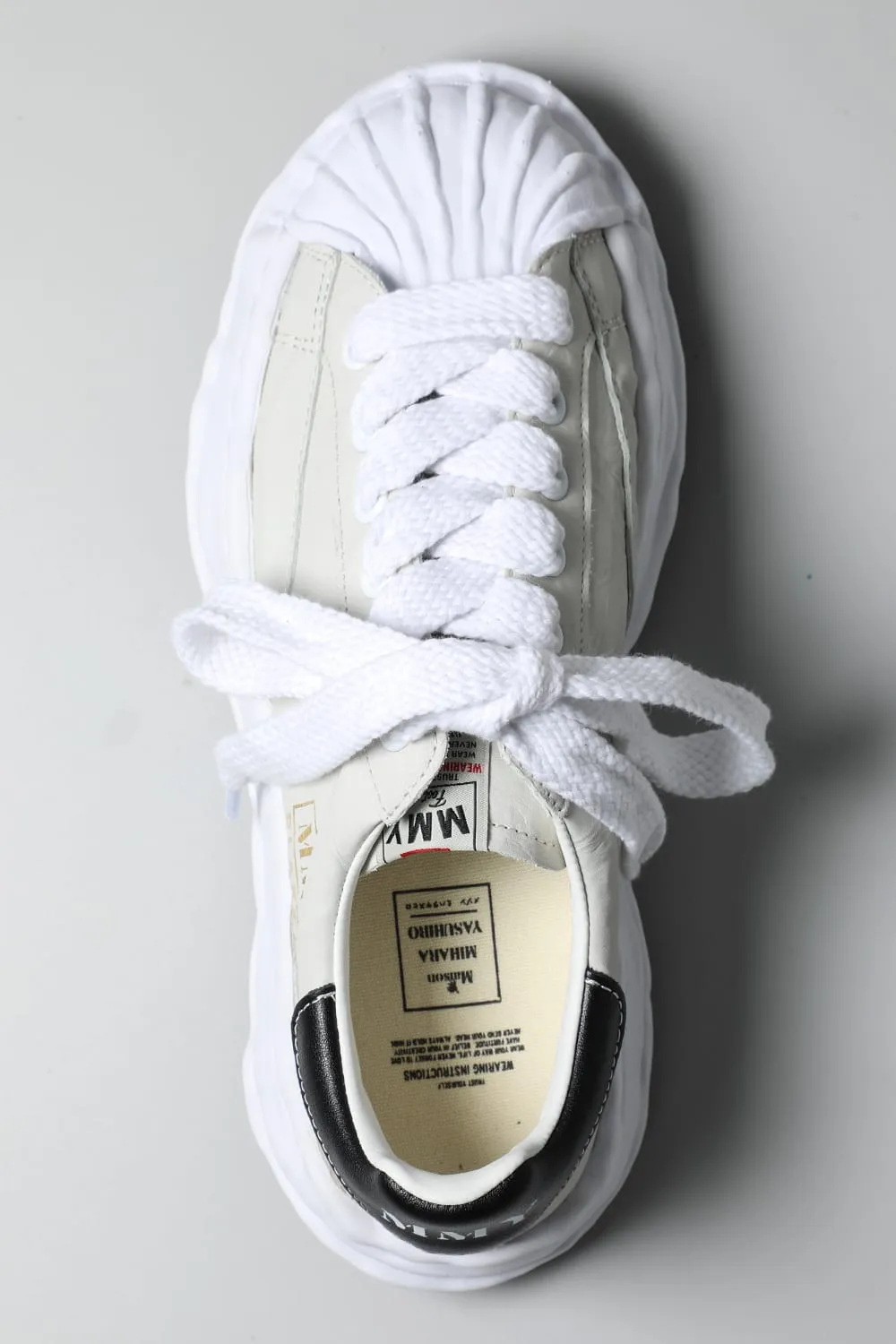 -BLAKEY Low- Original STC sole paper like leather Low-Top sneakers White