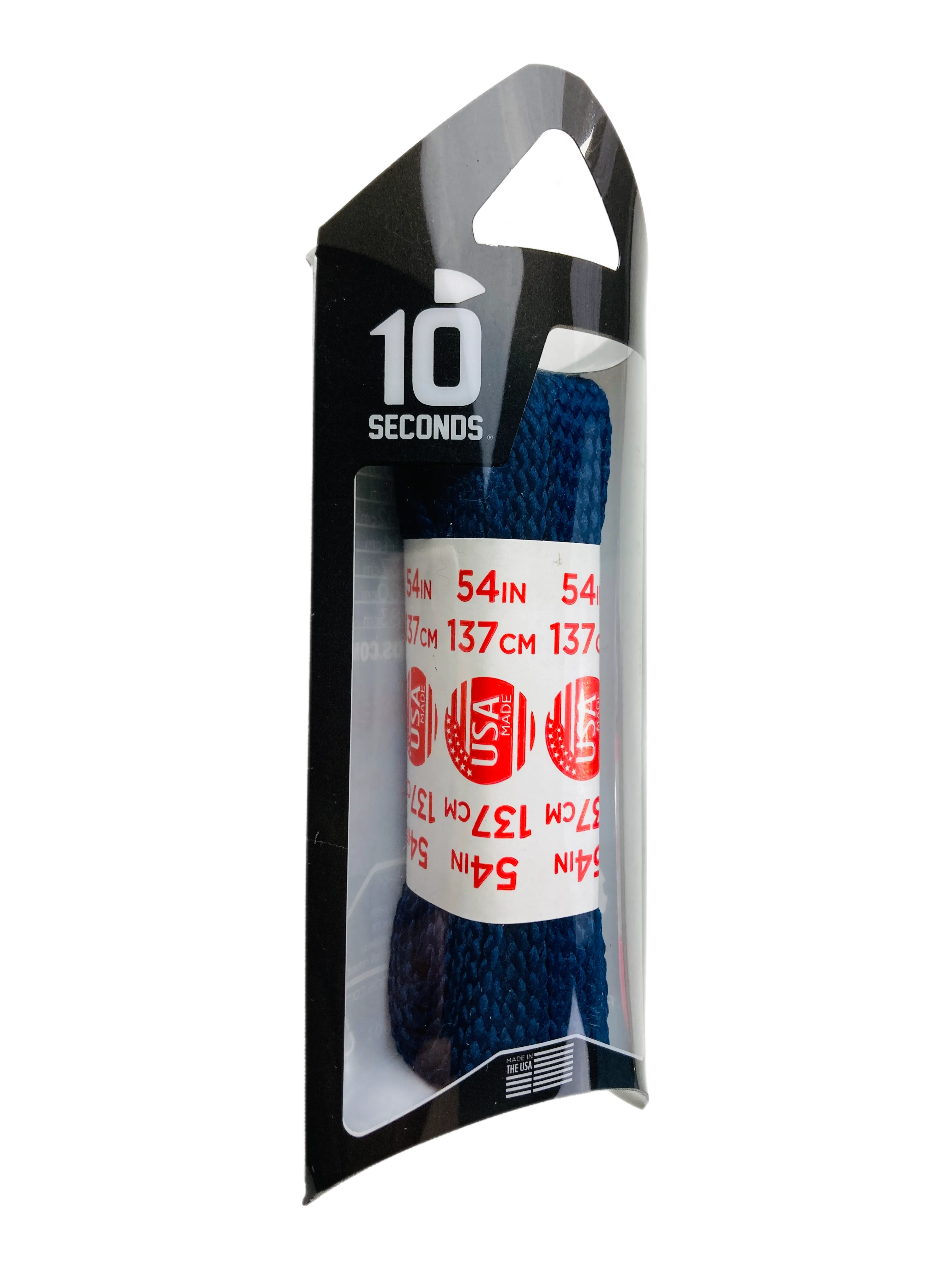 10 Seconds ® Athletic Flat Tubular Laces | Navy