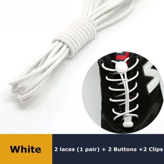 1Pair Locking Shoe Laces