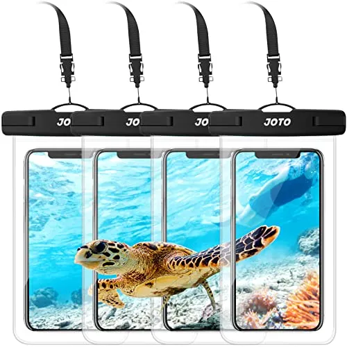 (4 Pack) Universal Waterproof Phone Pouch | JOTO