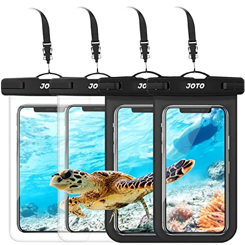 (4 Pack) Universal Waterproof Phone Pouch | JOTO
