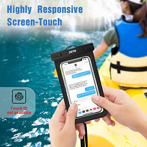 (4 Pack) Universal Waterproof Phone Pouch | JOTO