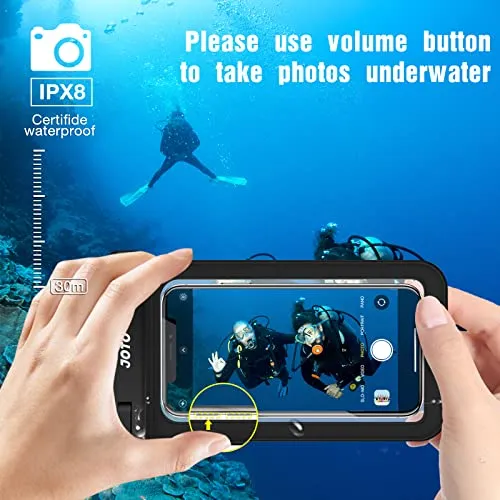 (4 Pack) Universal Waterproof Phone Pouch | JOTO