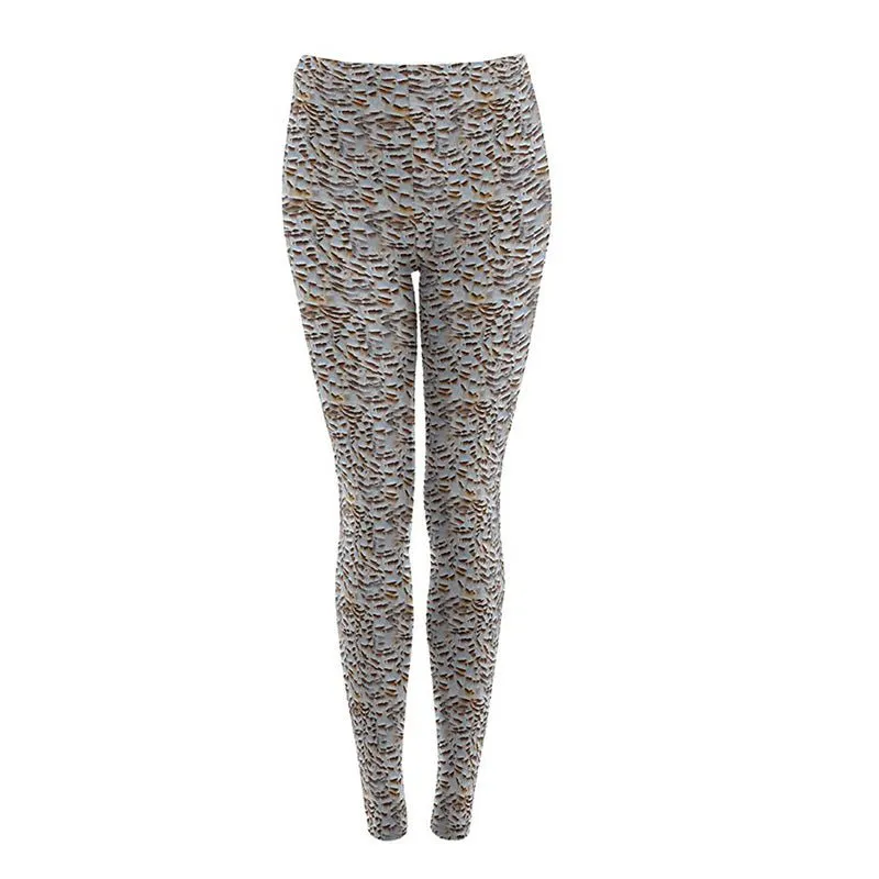 Active Wear Leggings in French Partridge