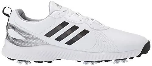 adidas Womens Response Bounce Golf Shoe, FTWR White/core Black/Silver Metallic, 6 M US