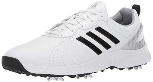 adidas Womens Response Bounce Golf Shoe, FTWR White/core Black/Silver Metallic, 6 M US