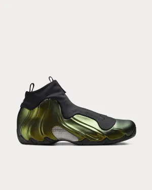 Air Flightposite Black / Metallic Gold High Top Sneakers