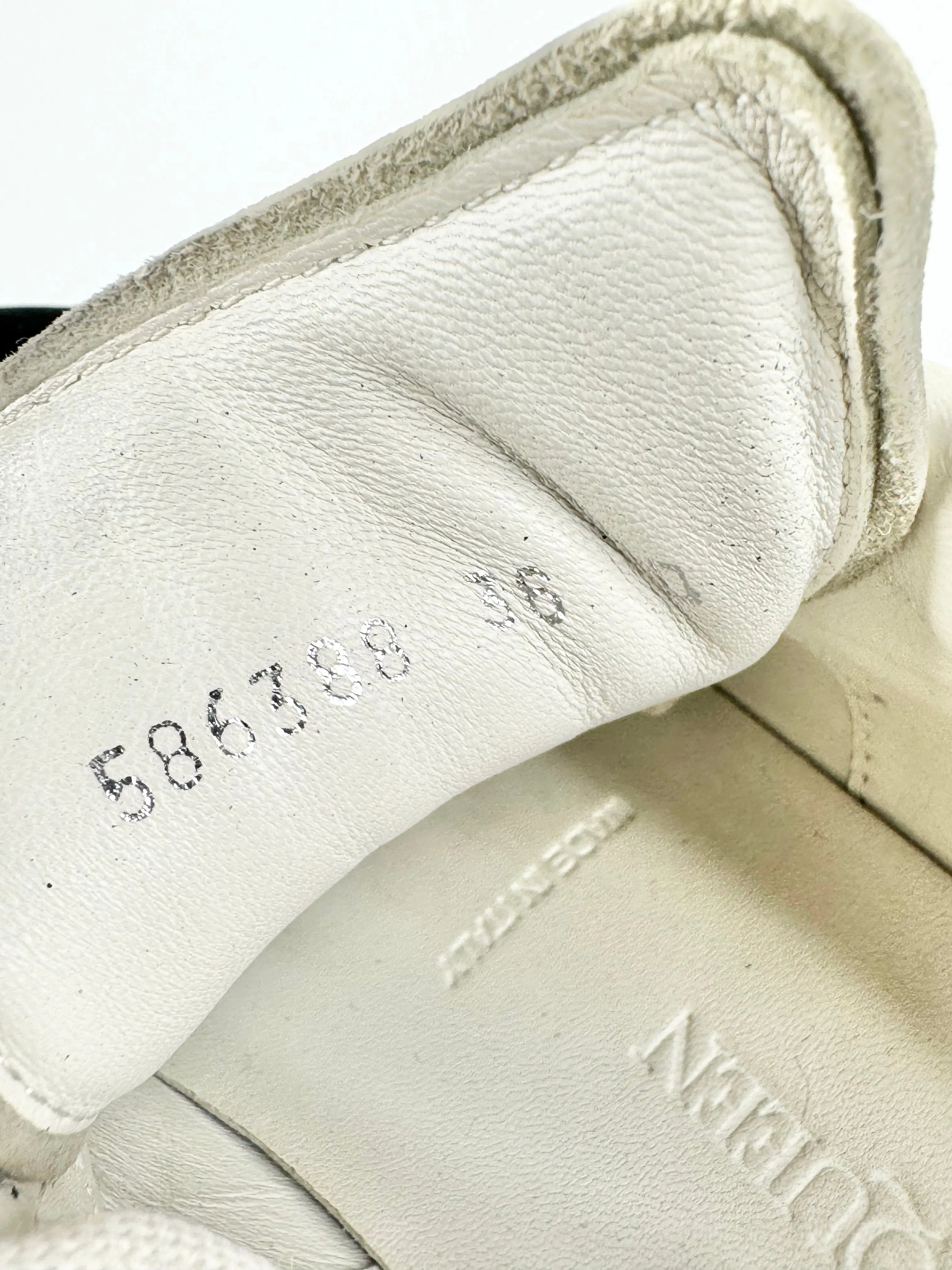 Alexander McQueen Oversized Spray Paint Sneakers - EU36
