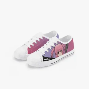 Angel Beats Yui Kids A-Star Low Anime Shoes