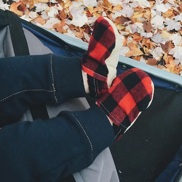 B O O T I E S | Buffalo Plaid