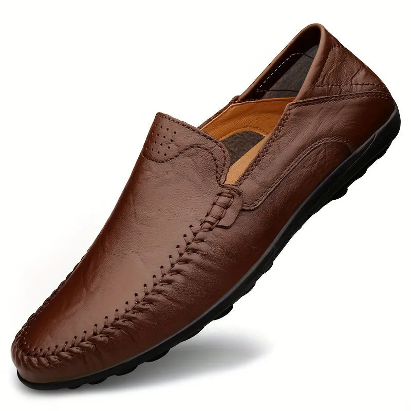 BACKWOODS | Men's Handmade Stitching Loafers