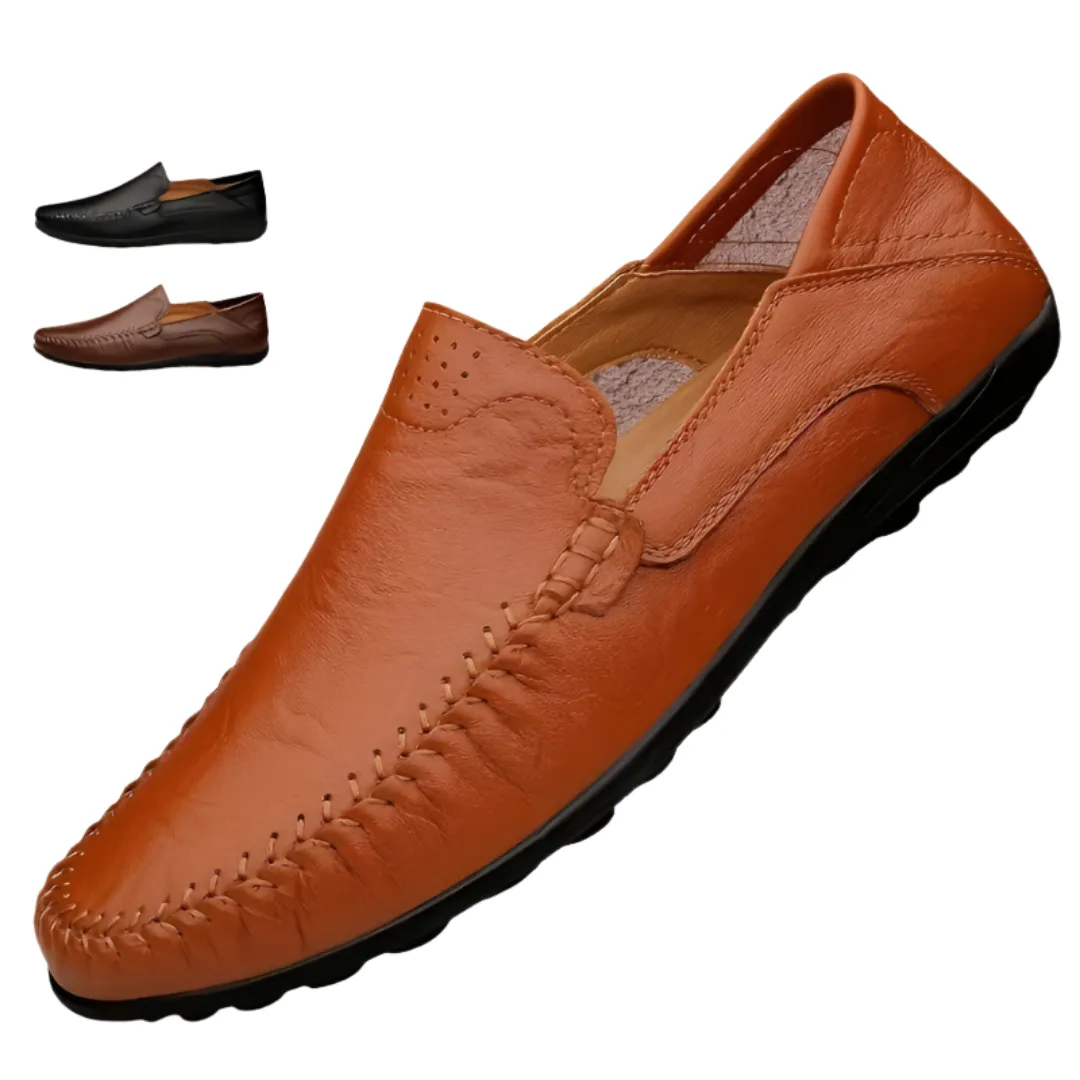 BACKWOODS | Men's Handmade Stitching Loafers