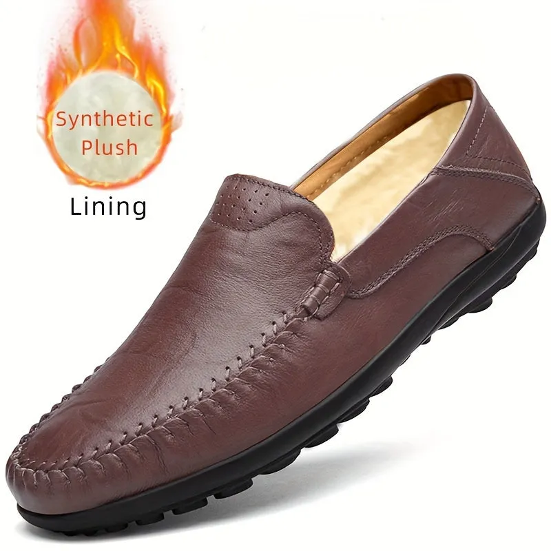 BACKWOODS | Men's Handmade Stitching Loafers