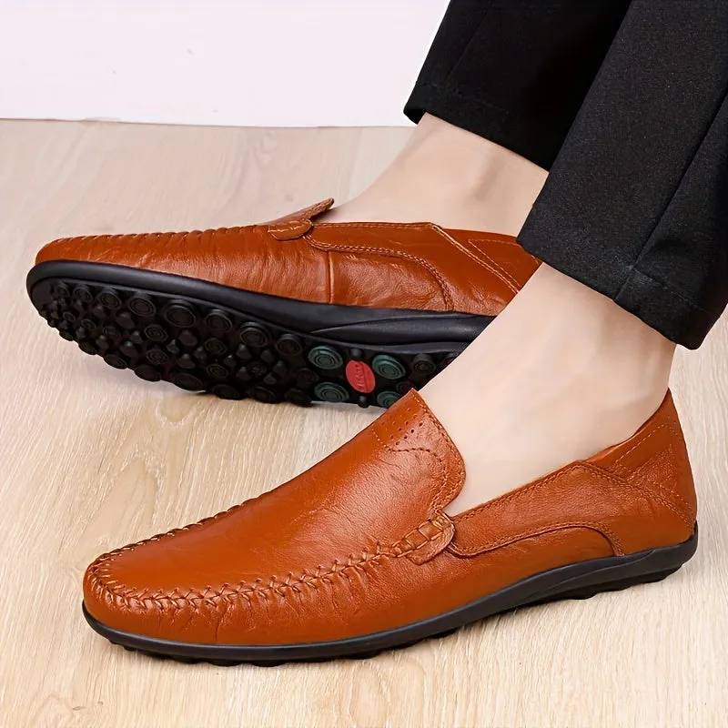 BACKWOODS | Men's Handmade Stitching Loafers
