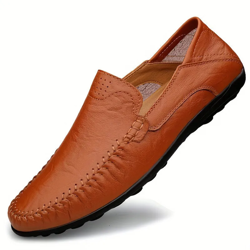 BACKWOODS | Men's Handmade Stitching Loafers