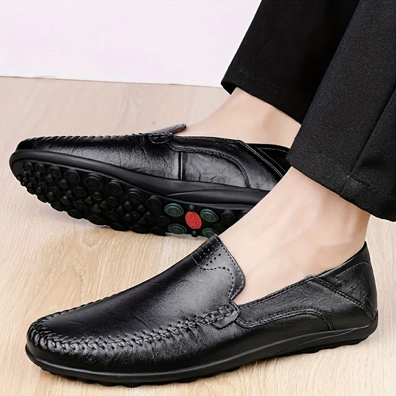 BACKWOODS | Men's Handmade Stitching Loafers