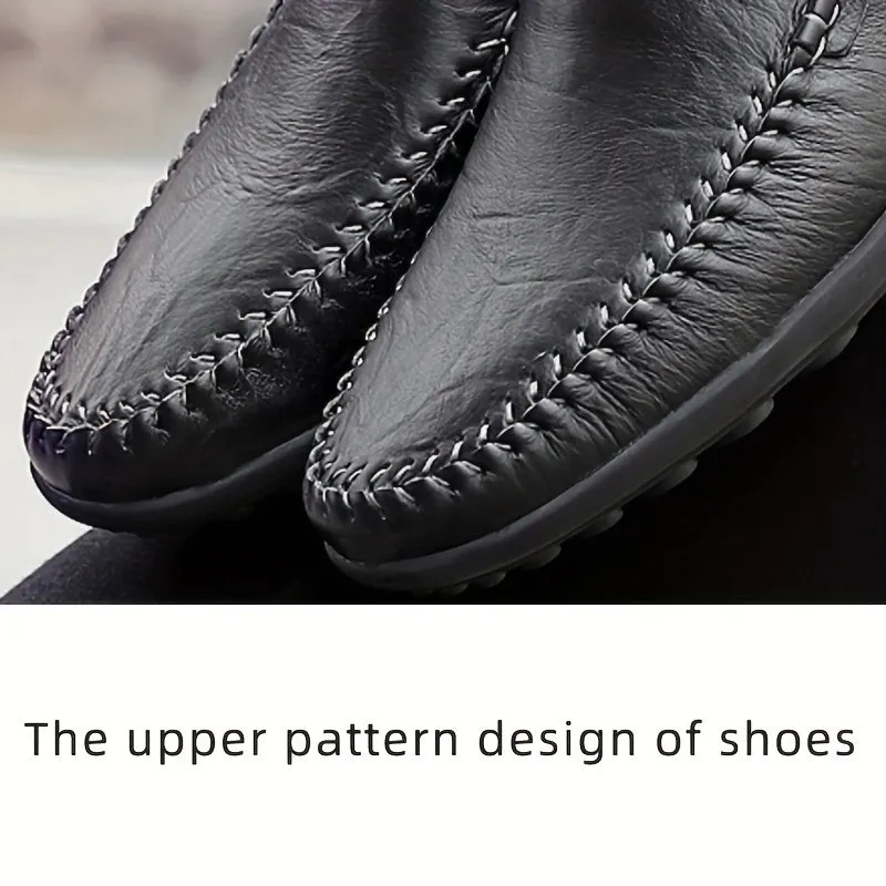 BACKWOODS | Men's Handmade Stitching Loafers