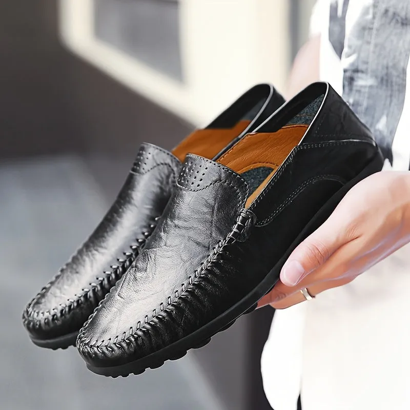 BACKWOODS | Men's Handmade Stitching Loafers