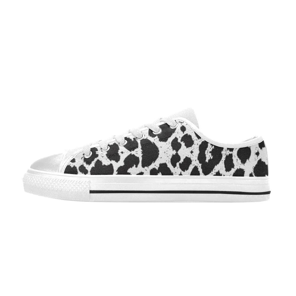 Big Leopard Low Rise Shoes up to size 12