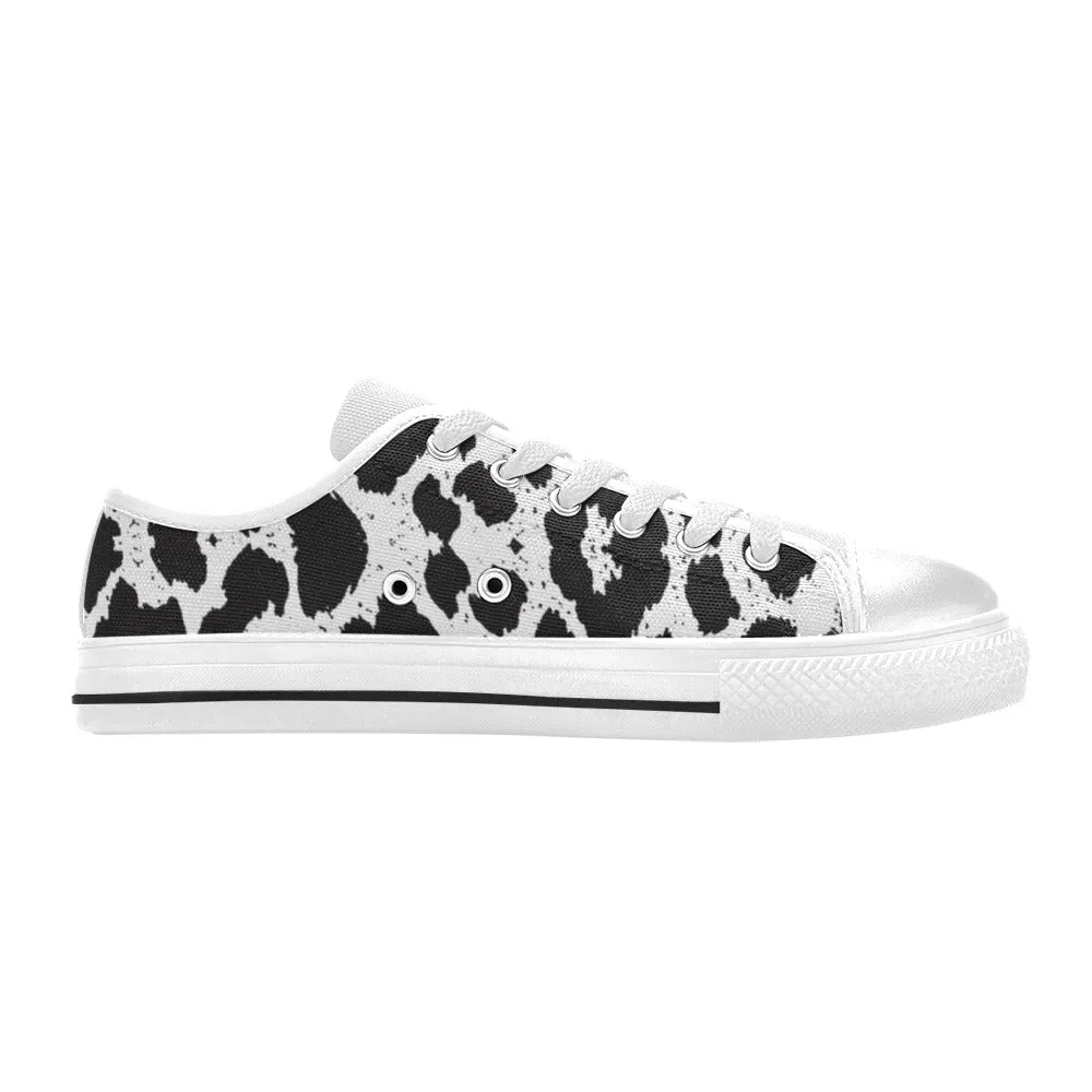 Big Leopard Low Rise Shoes up to size 12