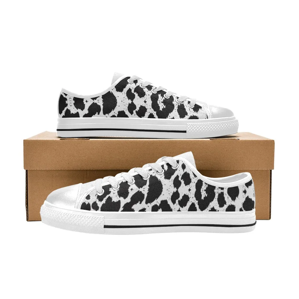 Big Leopard Low Rise Shoes up to size 12