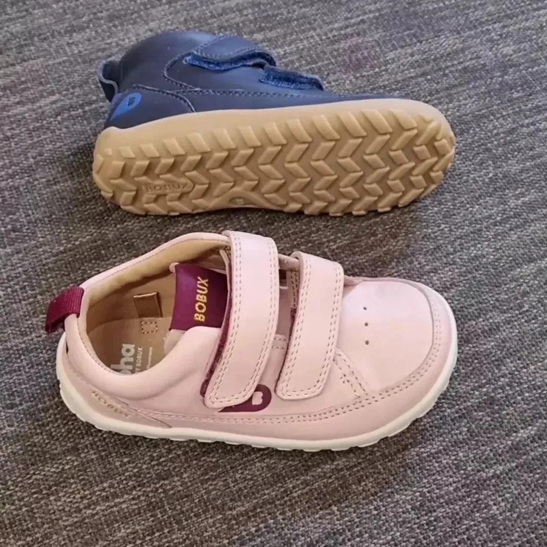 Bobux Kid  Dawn Leather Sneaker Thistle Lavender 854304