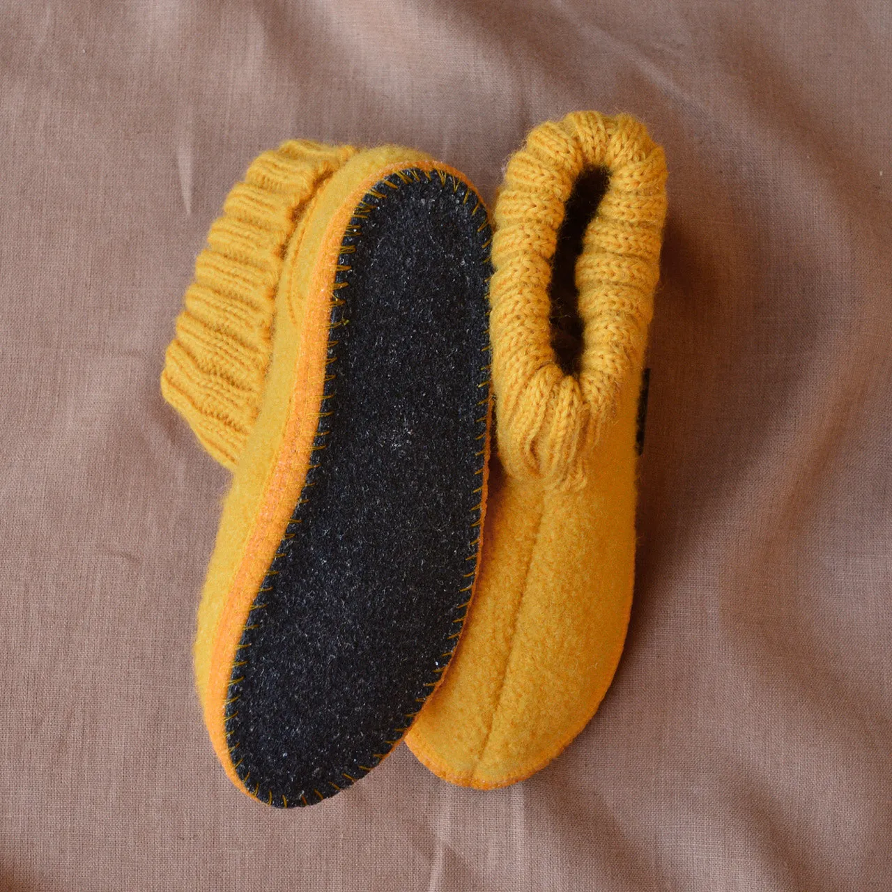 Boiled Wool Slipper Boots - Karl - Sonne AW24  (Kids 21-34)