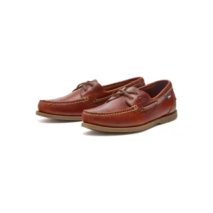 Chatham Men's Deck II G2 Boat Shoes Chestnut