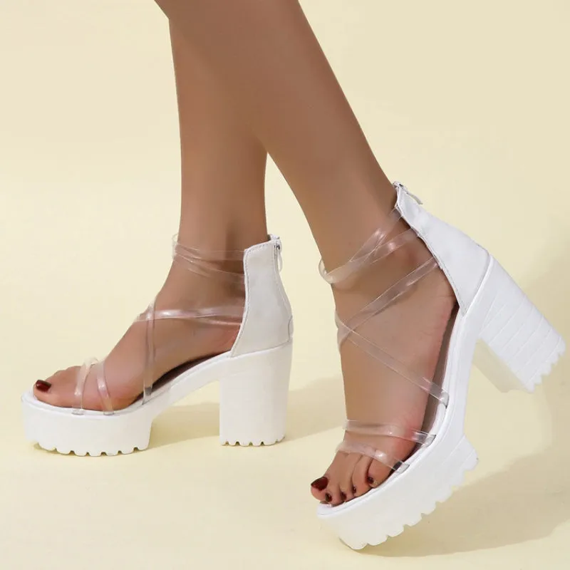 Chunky Heel Sandals