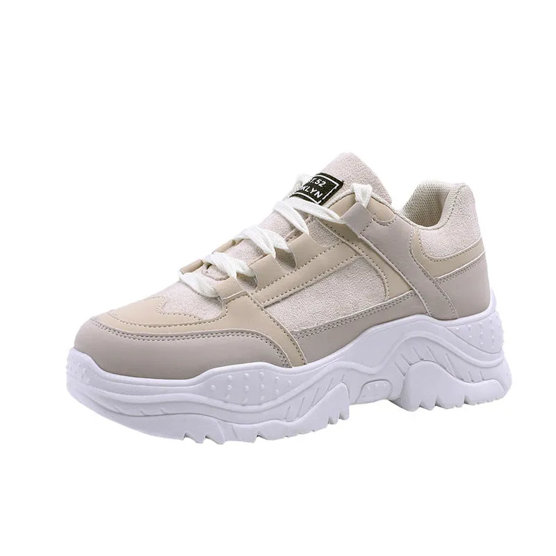 Chunky Sole Lace Trainers