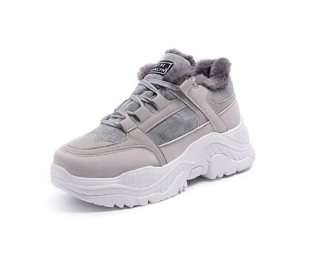 Chunky Sole Lace Trainers