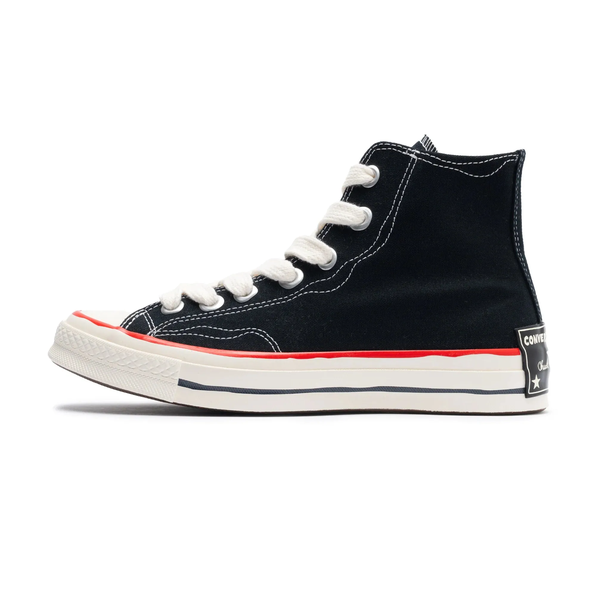 Converse - Chuck 70 High Top Black/White/Red A09139C