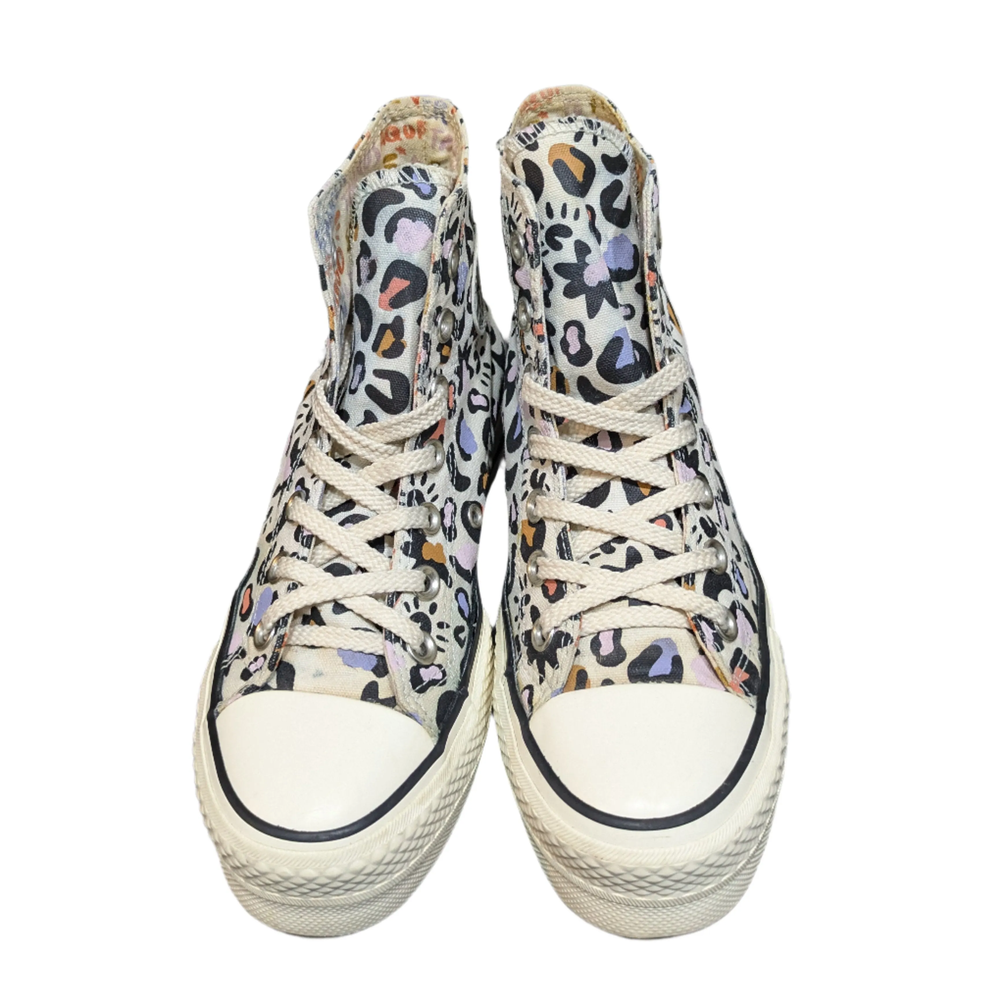 Converse Chuck Taylor All Star Mystic World Lift Hi-Top Trainers in Egret/Multi Size UK 4 / EU 36.5 / US 6