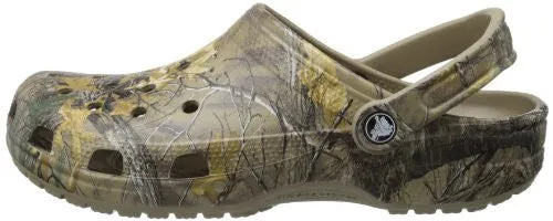 crocs Men's 15581 Realtree Xtra Clog,Khaki,12 M US