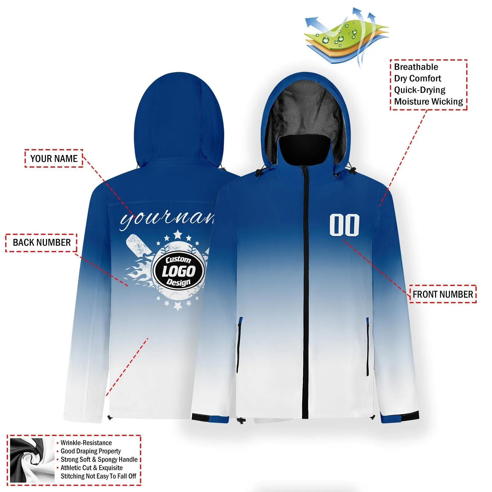 Custom Baseball Outerwear Hat and Shoes Combo Offer Personalized Combo ZH-E025023-13