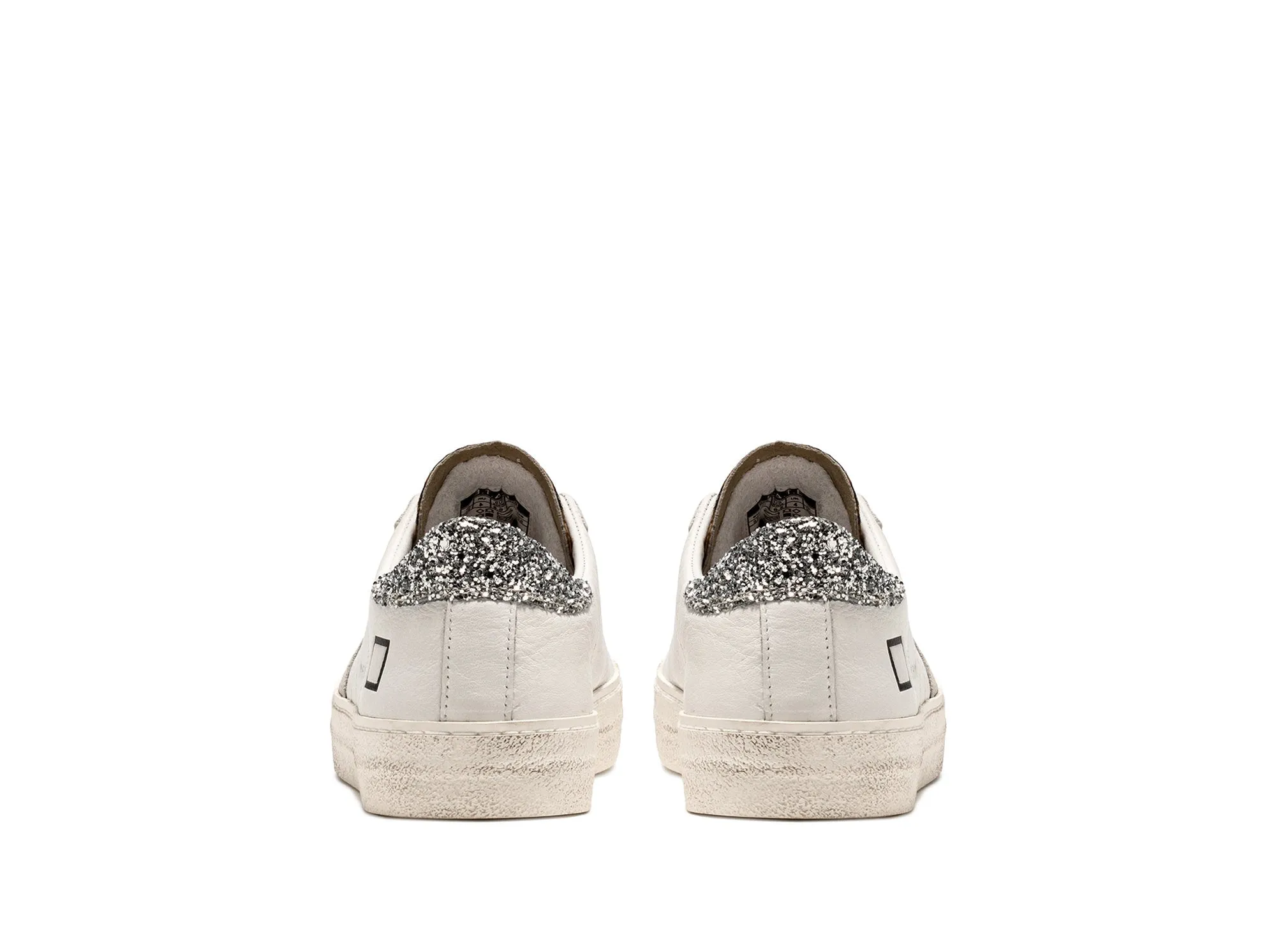 D.A.T.E Hill Low Pony in White Leopard