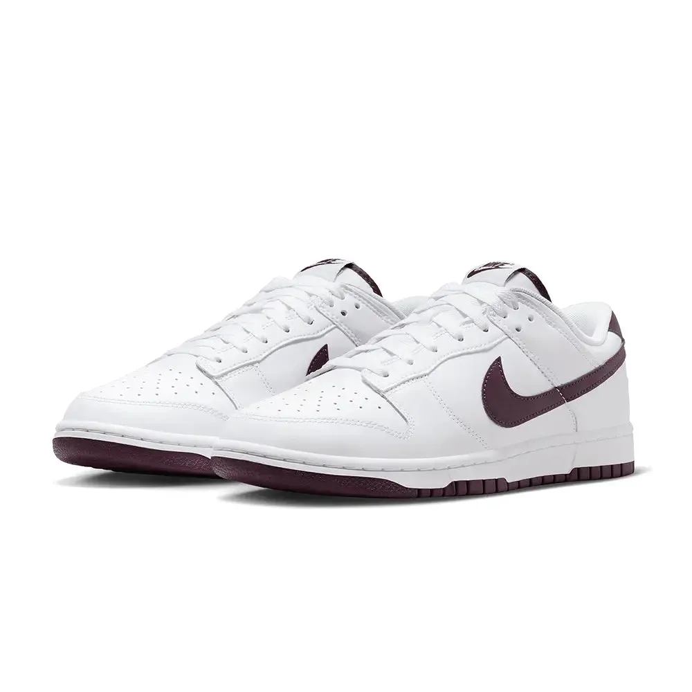 Dunk Low Retro White Night Maroon