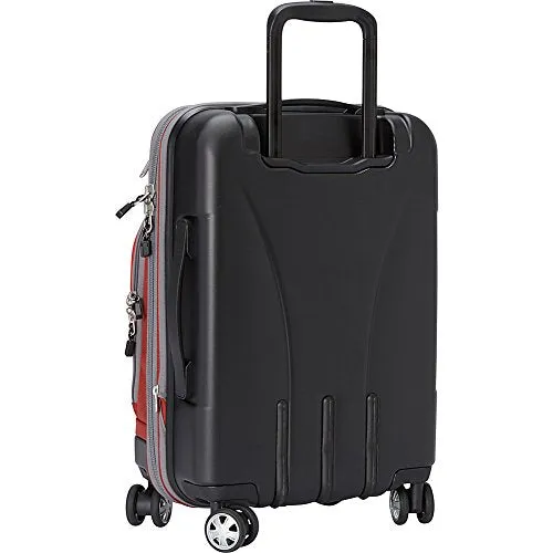 eBags TLS Hybrid (Hardside/Softside) Spinner Expandable Luggage - 22-inch - Carry-On - (Black)