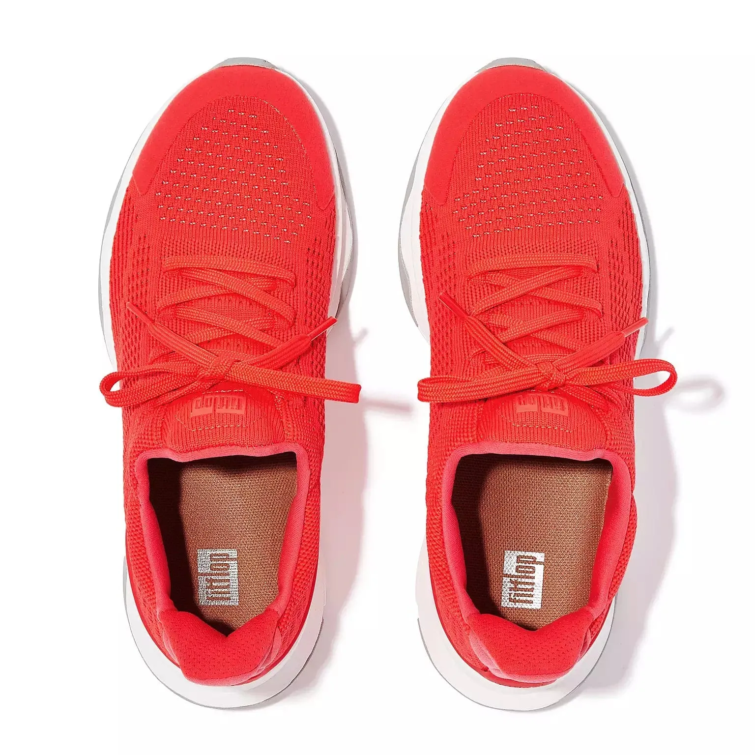 FitFlop Vitamin FFC Neon Reflective Knit Sports Trainers