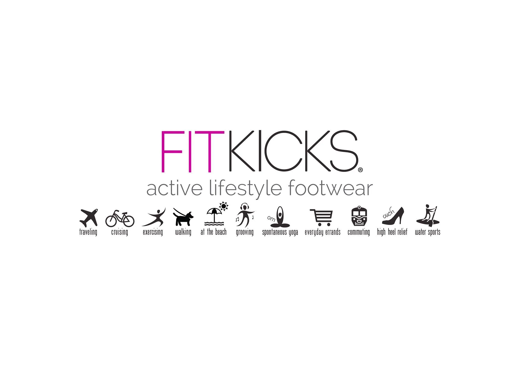 FITKICKS Original Women's Active Lifestyle Shoes - Blue