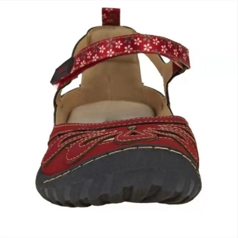 Flats Hollow Out Round Toe Slip-On Shoes