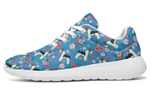 Fox Terrier Flower Sneakers