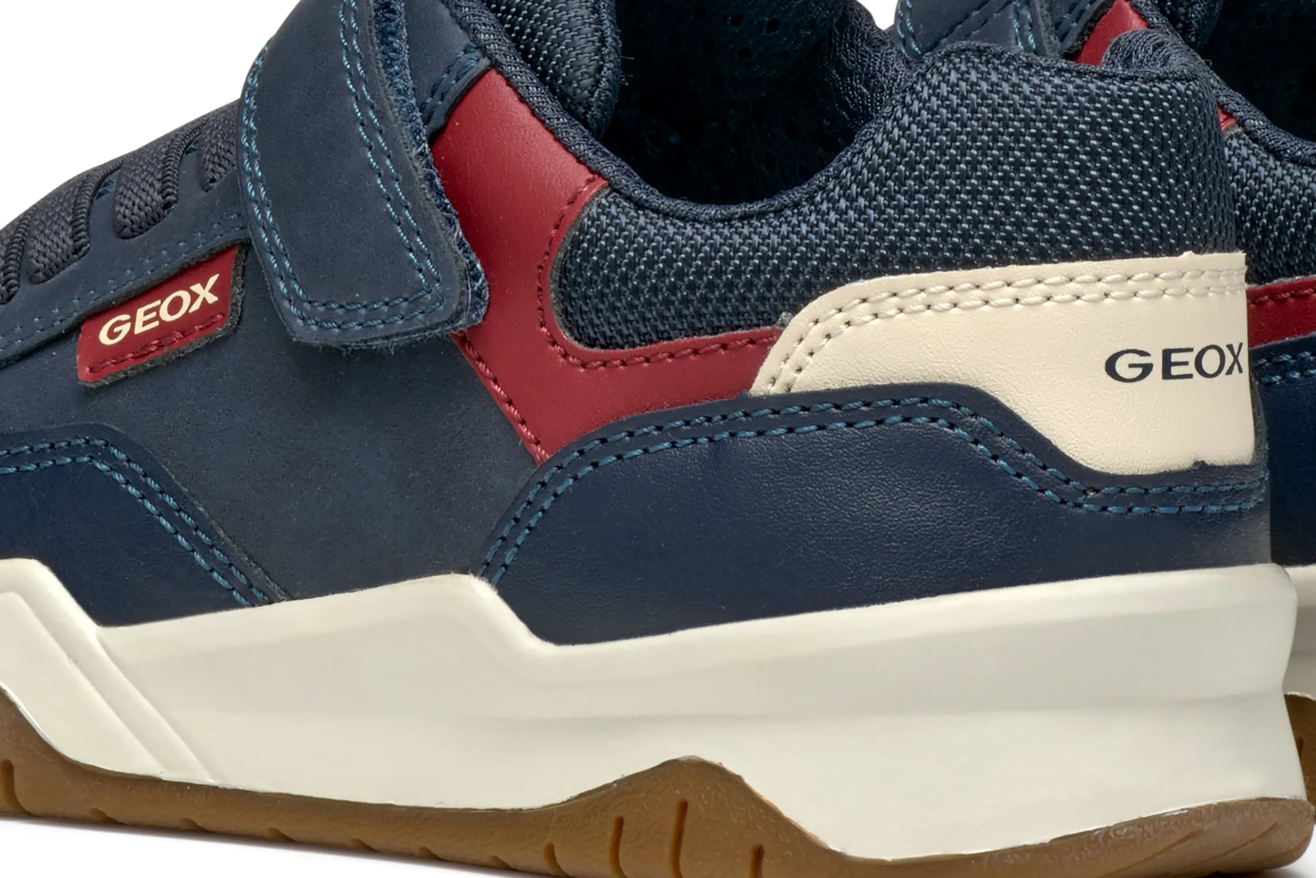 Geox Kids Trainers | Perth | Navy & Red