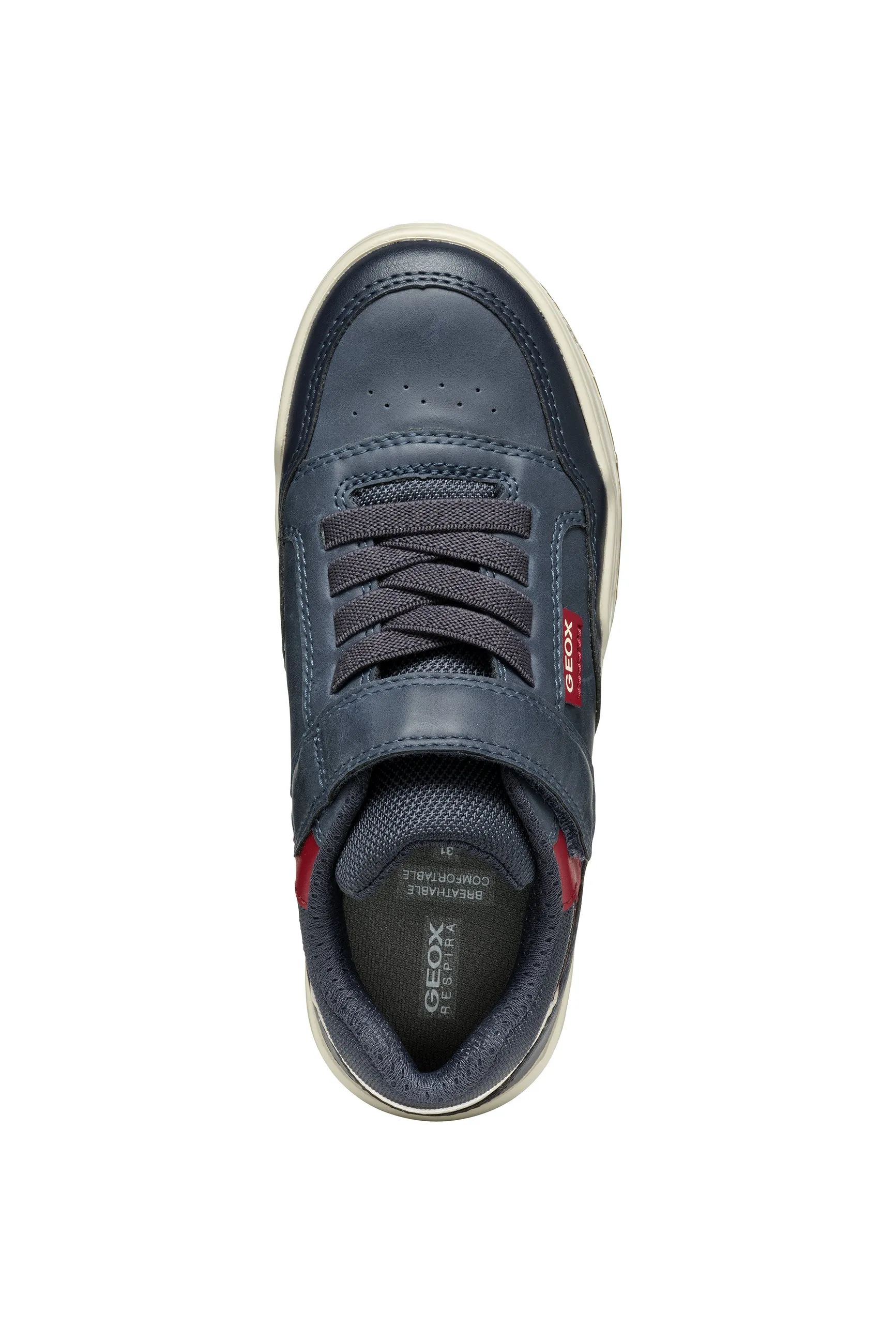 Geox Kids Trainers | Perth | Navy & Red
