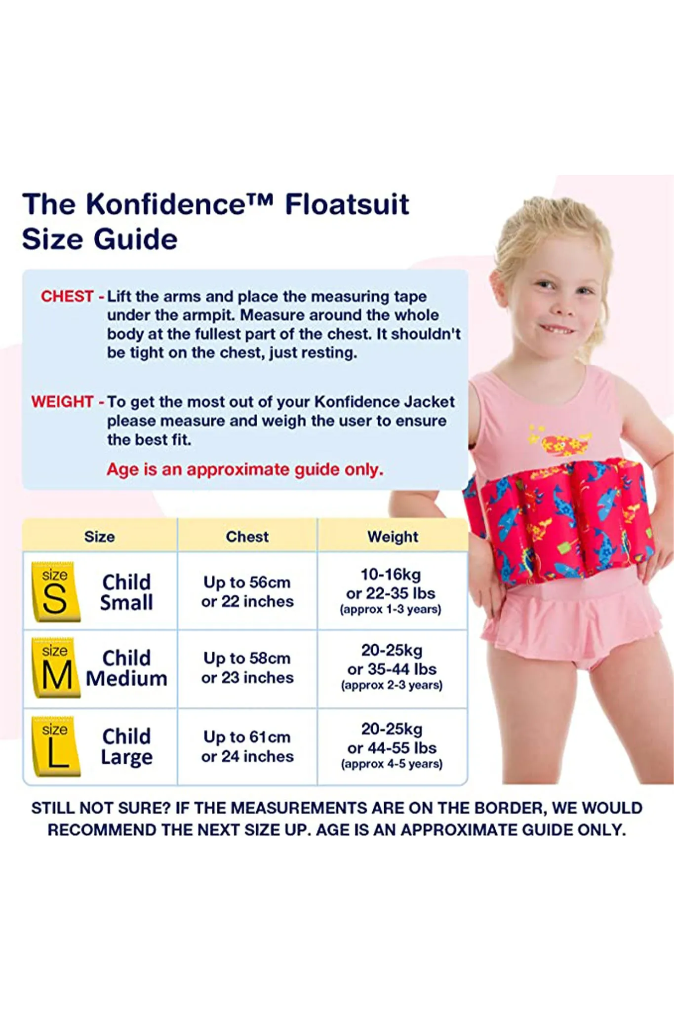 Konfidence Floatsuit Mia/Friends Navy 4-5Yrs