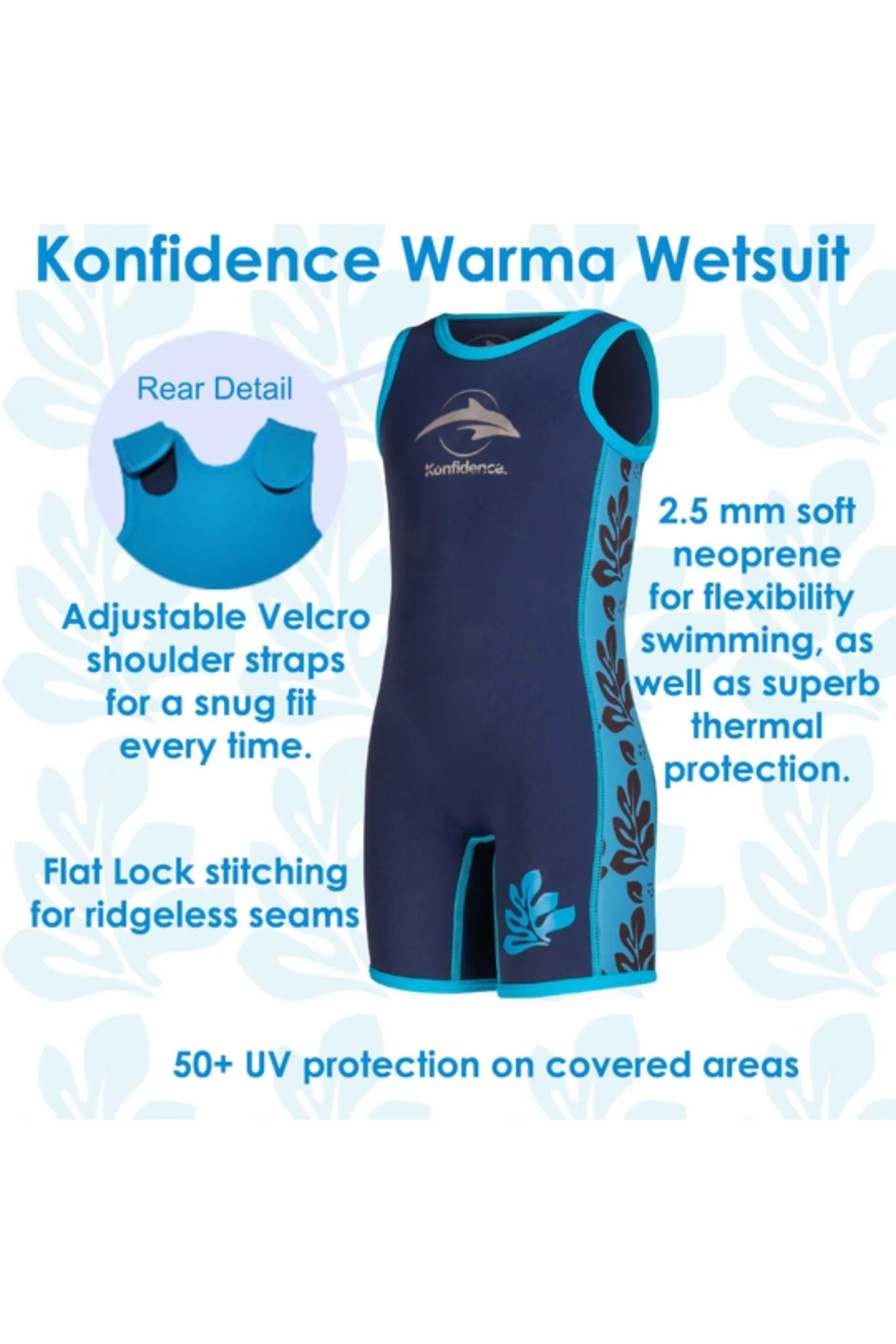 Konfidence Warma Wetsuit Navy